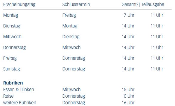 Anzeigenschl&uuml;sse-General-Anzeiger-Bonn