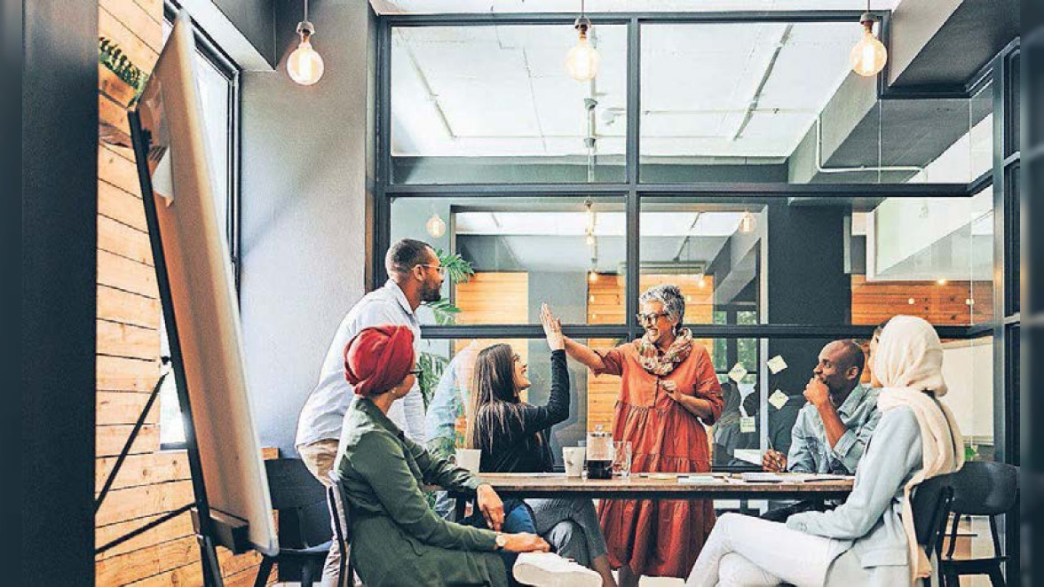 Altersgemischte Teams funktionieren am besten