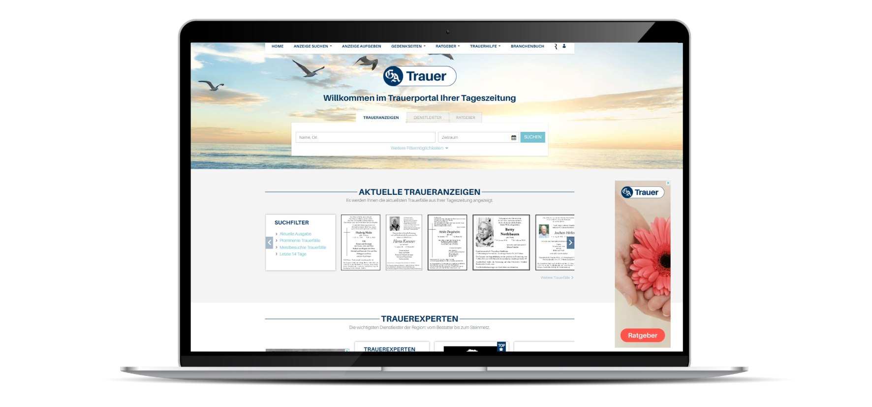 Mediaberater-besprechen-Anzeigenseiten