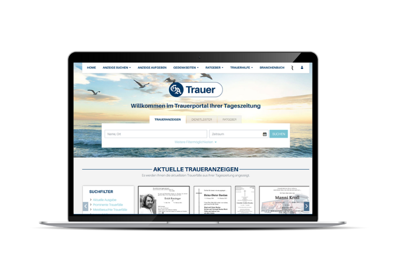 GA-Trauerportal-auf-Laptop