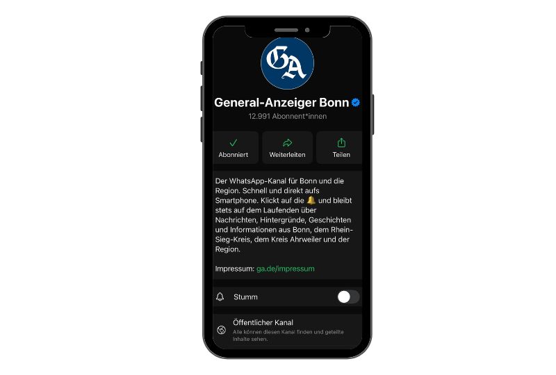 Instagram-auf-Smartphone