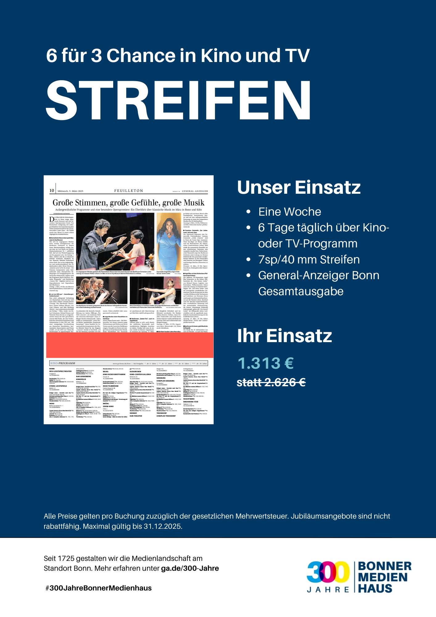 6 für 3 Streifen Kind-und-Kegel-Newsletter-auf-Laptop